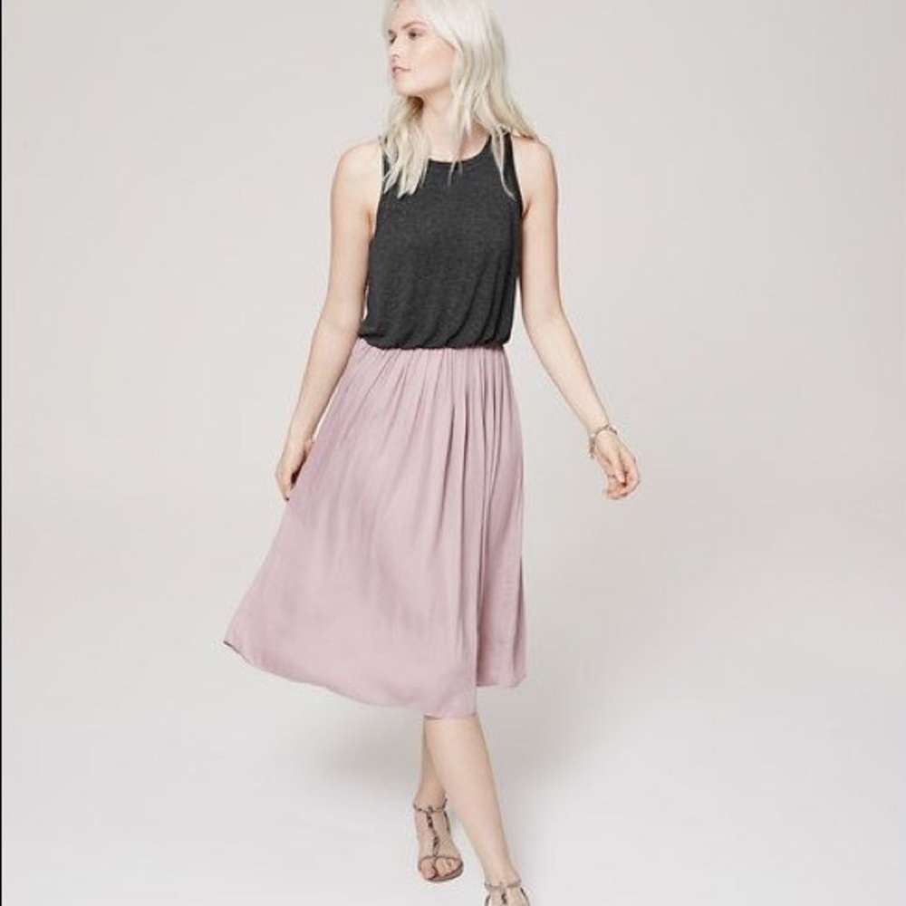 LOFT mixed media dress